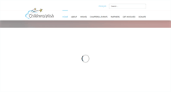 Desktop Screenshot of childrenswish.ca